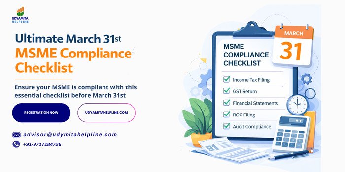 Ultimate March 31st MSME Compliance Checklist